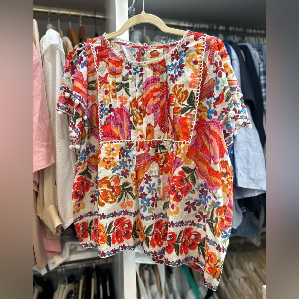 Farm Rio floral top